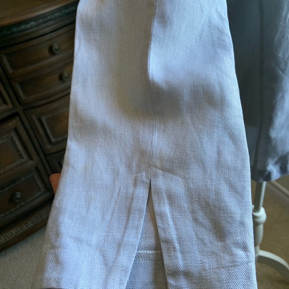 Luxury French brand - 100% linen Jacket/ Blouse Medium to Large - Picture 7 of 12